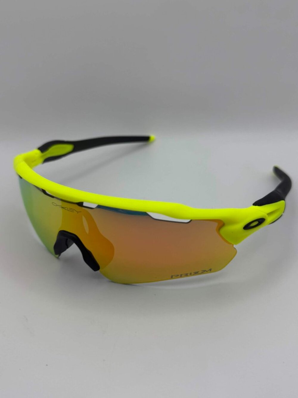 Oakley Radar EV Path Sunglasses Yellow Orange With Box, Case, & Accessories
